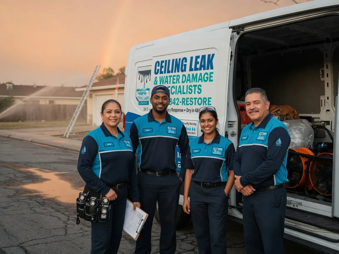 Ceiling Leak Cleanup company in Morrow, OH